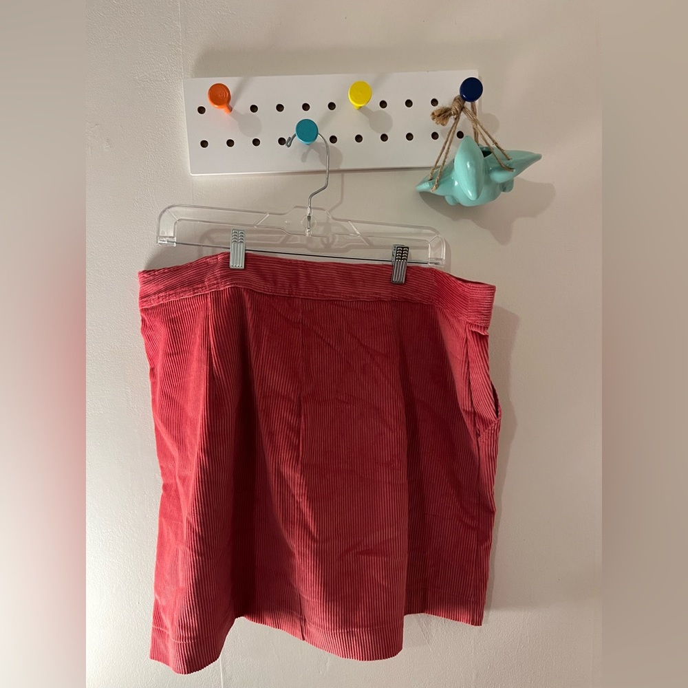 Corduroy GAP Mini Skirt Bundle Red Navy NWT Size 18